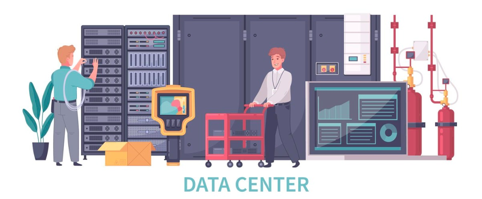 Data center operation staff 